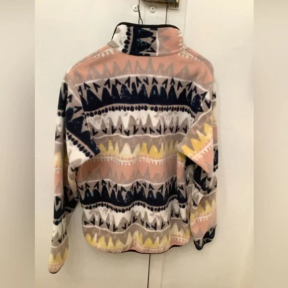 Patagonia Fleece Synchilla Snap-T Pullover Bandicoot Marrow Grey Small​​​ - Picture 10 of 10